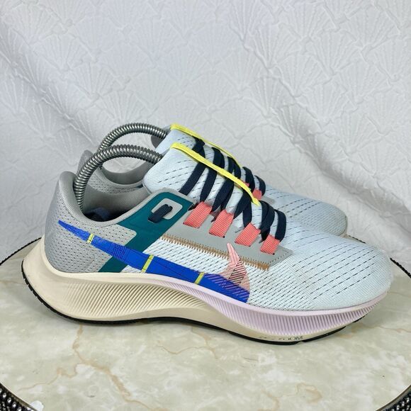 Nike Air Zoom Sneakers Womens 8 Pegasus 38 Athletic Sporty Running Trainer Shoes - Picture 1 of 13